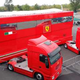 Illustration for article titled Ferraris Old F1 Transporters Would Make The Ultimate Party Bus Setup
